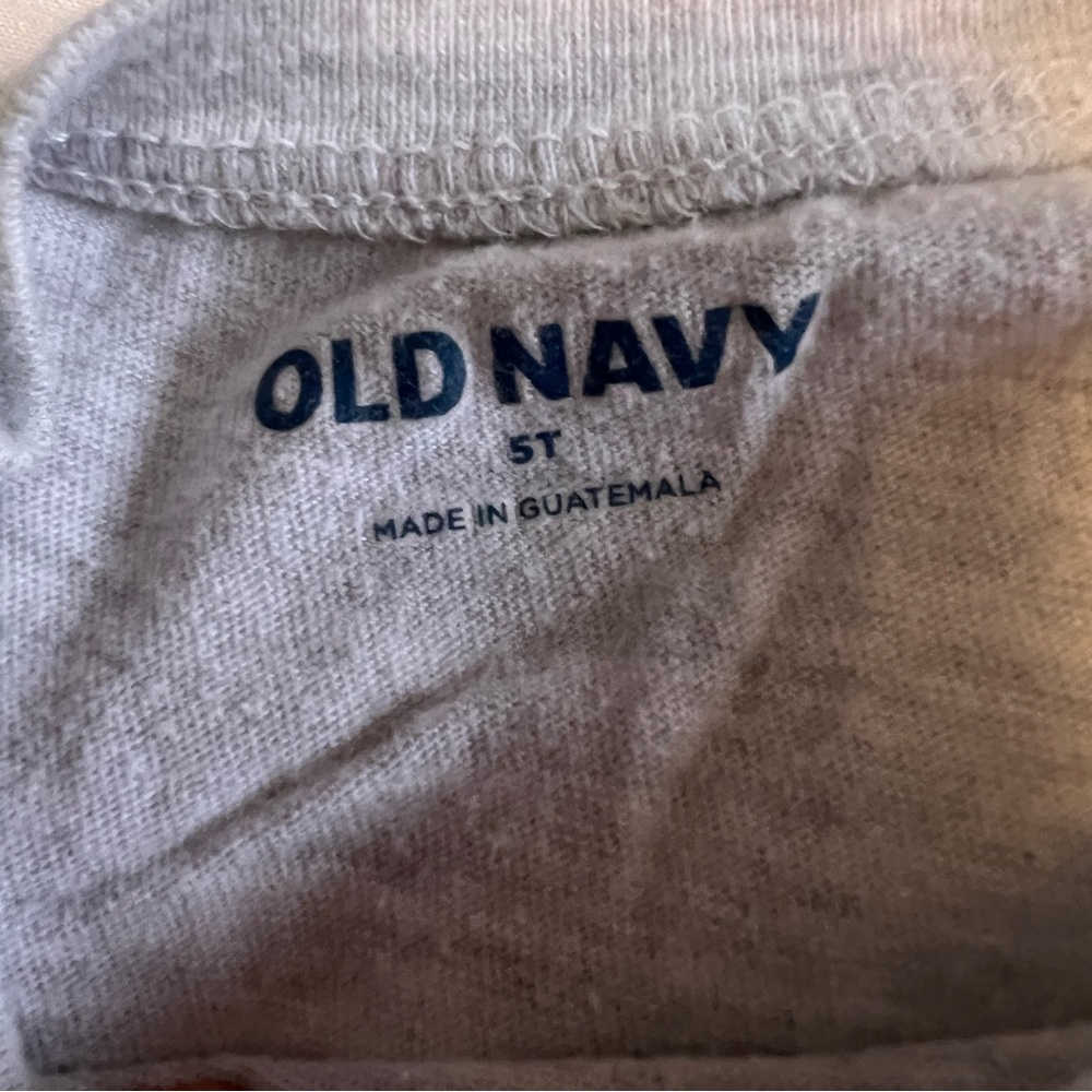 Old Navy Kids' Green and Gray T-Shirts Set - Picture 6 of 8